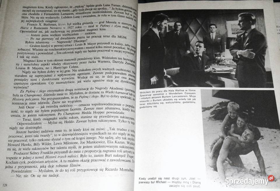 Syn śmieciarza Autobiografia Kirk Douglas Rok wydania 1991 Chełm