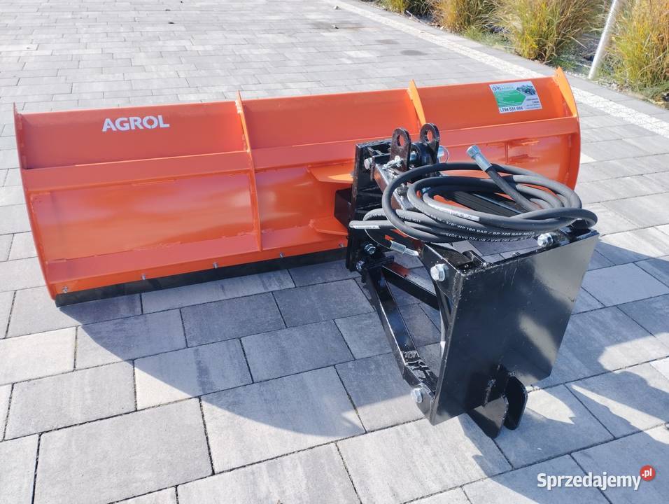 Pług śnieżny 150 do miniciągnika hydrauliczny Łagów