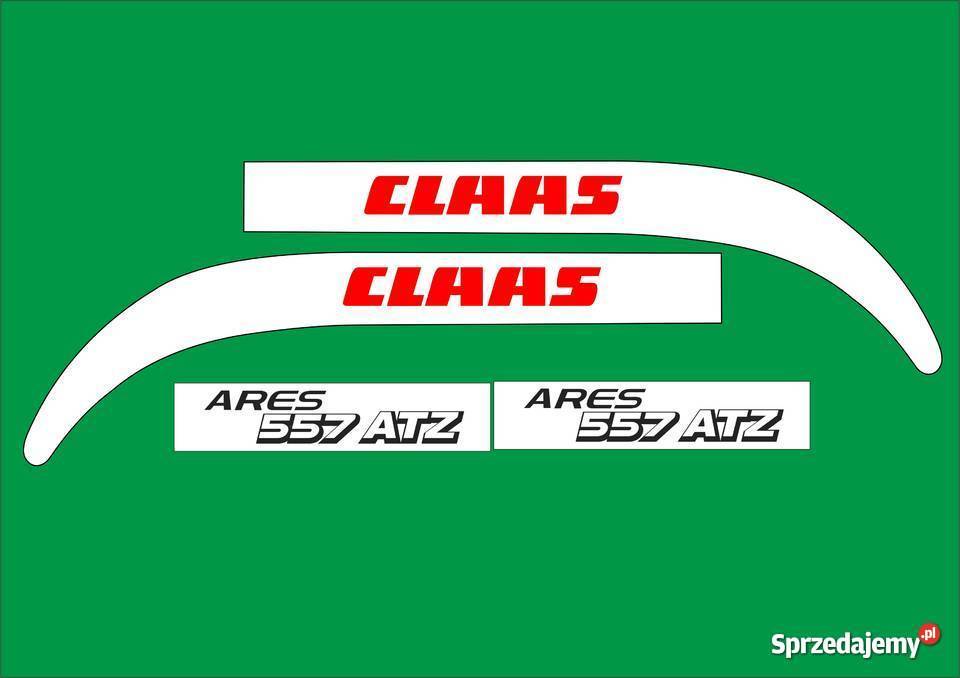 naklejki claas ares 557 atz Jeżewo