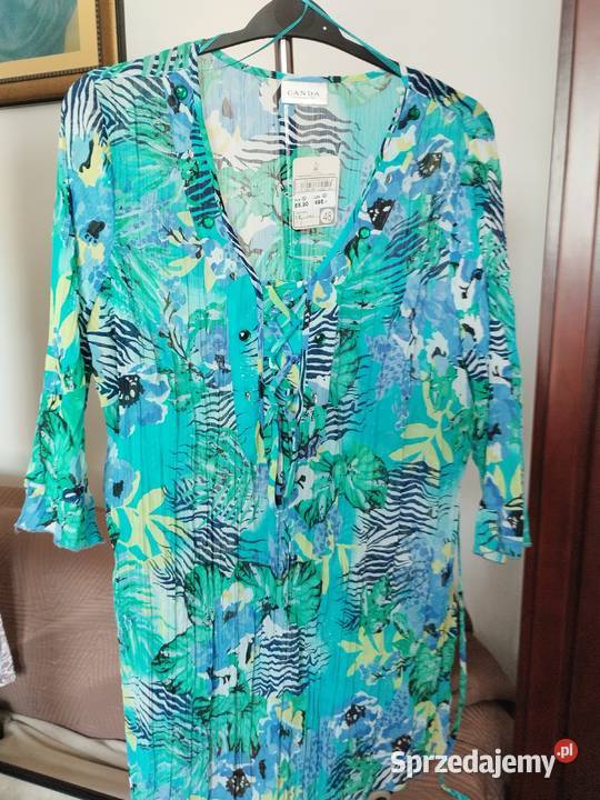 Tunika damska nowa z metką CA 48 niebieski Warszawa sprzedam