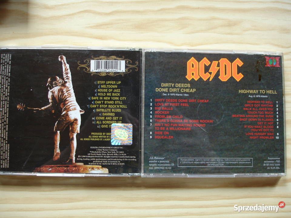 ACDC płyty CD Zielona Góra