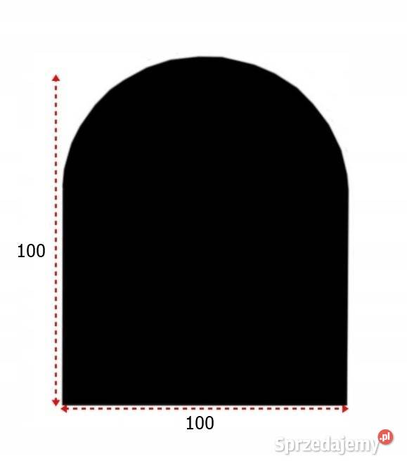 SZYBA SZKŁO POD KOMINEK HARTOWANE PODSTAWA Skawina