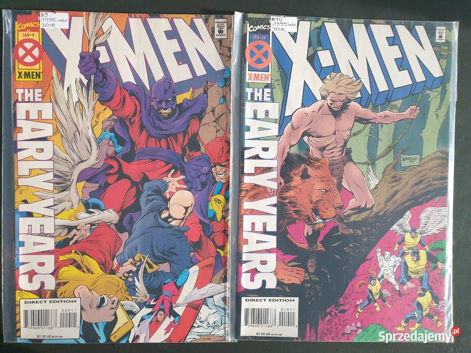XMen Adventures zestaw 11 komiksów Marvel USA Gdynia sprzedam