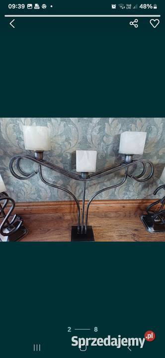 Komplet lampy Malec
