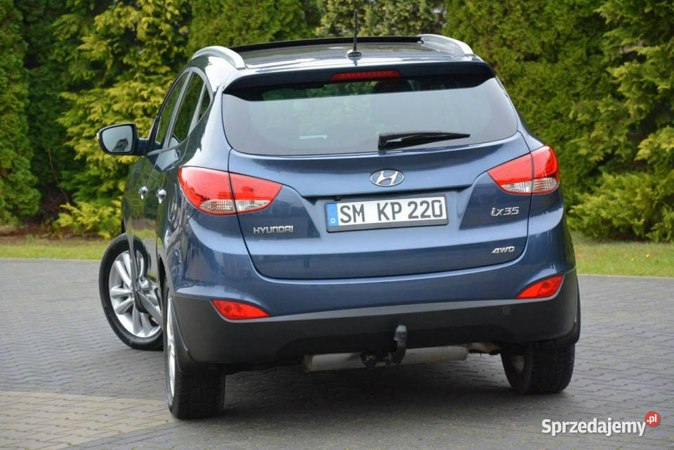 Hyundai ix35 Premium 4WD Skóry Panorama Keyless czujnik zmierzchu Ostrów Mazowiecka
