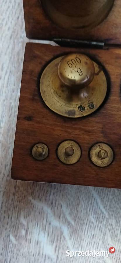 Stare odważniki do wagi Kraków