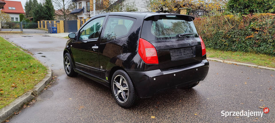 Citroen C2 0708r piękne skóry climatronic alu Łódź