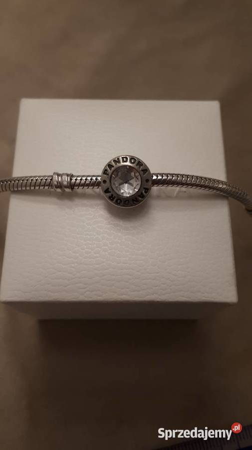 koralik Pandora z cyrkonią srebro Radom