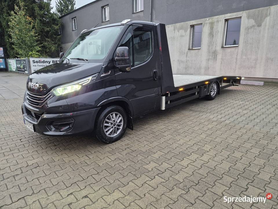 Iveco Daily 35s21 Automat pneumatyka autolaweta wielofunkcyjna kierownica lubelskie Tomaszów Lubelski