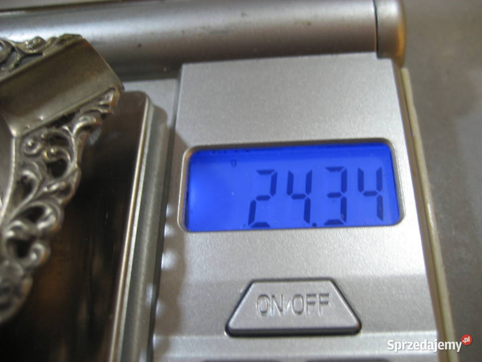 Stara Popielniczka Srebrna Warszawa