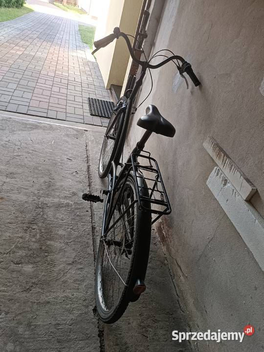 Wygodny rower BTwin Elops 300 Czarny Libiąż