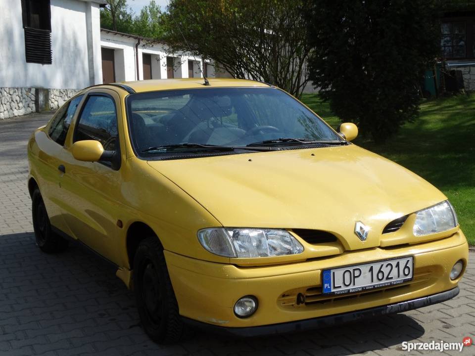 Reno Megane COUPE 16 LPG ElSzyby NIE marudówHIT ABS Poniatowa