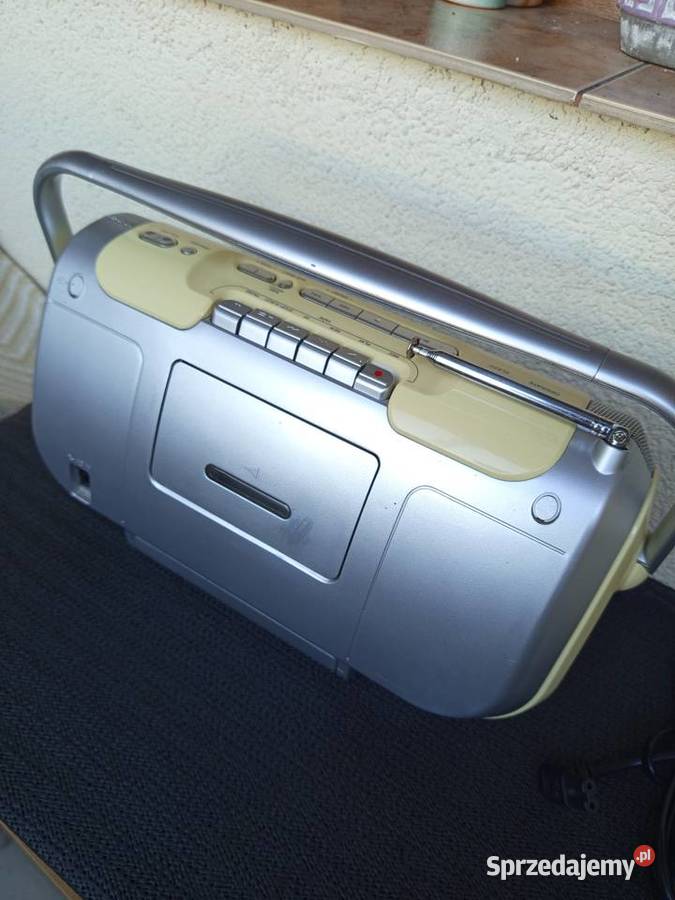 SONY CFDS100L Retro radiomagnetofon kasetowy z Radioodtwarzacze Elektronika Warszawa