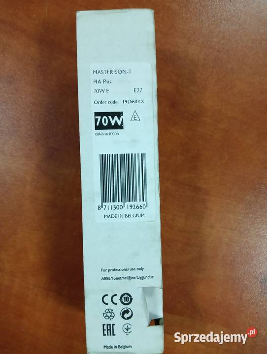 Philips MASTER SONT APIA Plus Xtra 70W E27 nowe Dom i Ogród Mysłowice