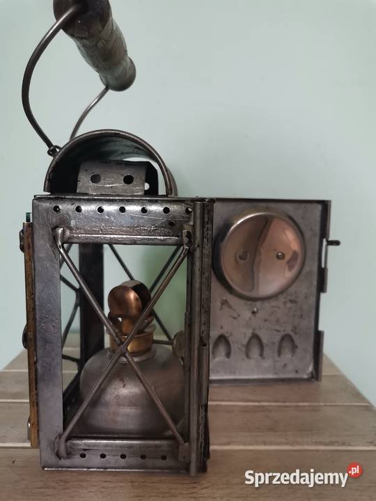 Stara lampa kolejowa Art Deco Kraków