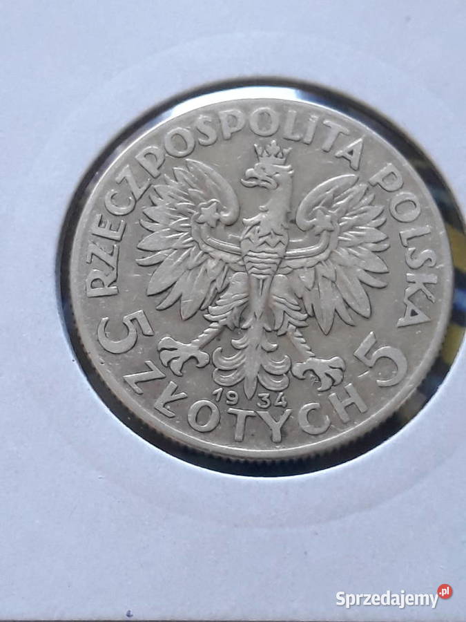 5 Głowa Kobiety 1934 r 4 oryginał wielkopolskie Konin