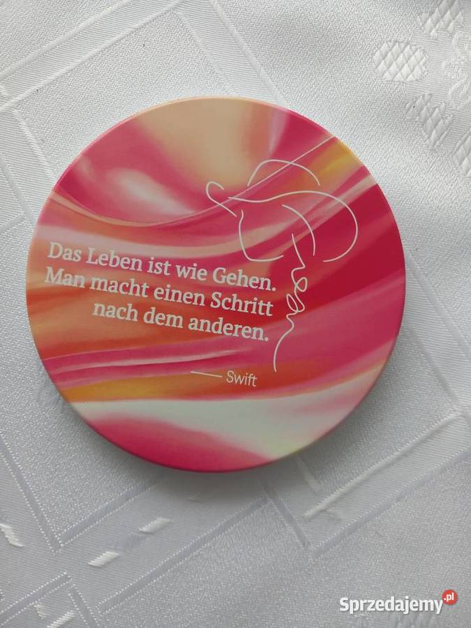 Podstawki pod napoje ceramiczne 6 sztuk metalowy Gaj