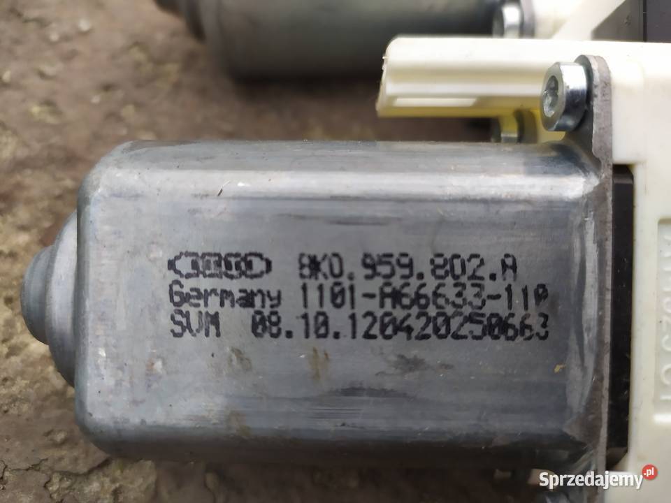 Silniczek szyby prawy przód 8K0959802A Audi Vw osobowe Radlin