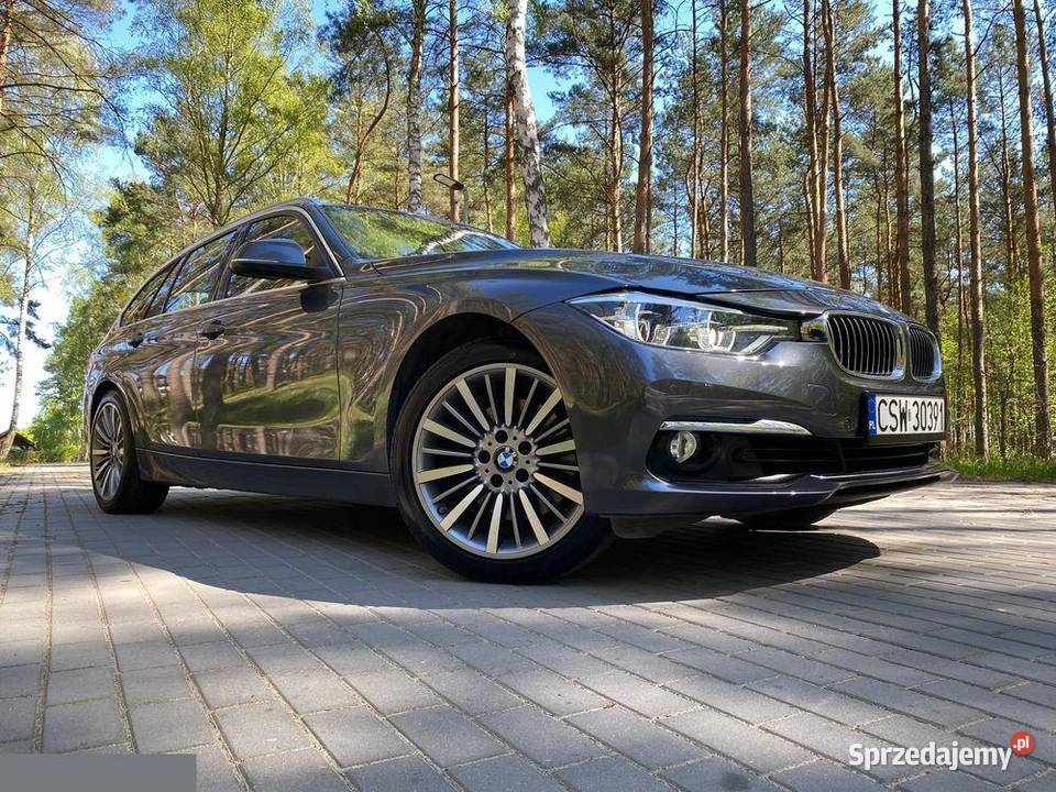 BMW Seria 3 330d xDrive Luxury Line 258 2016r Dragacz