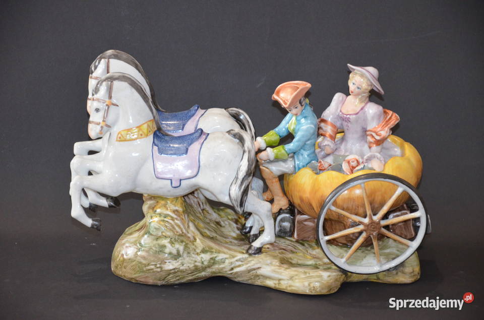 Porcelana Bajkowa kareta powóz z dyni Roceram do Środa Wielkopolska