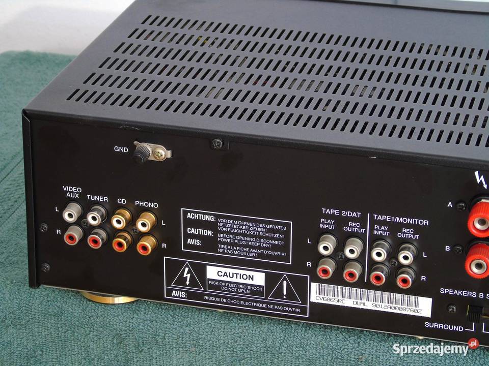 Wzmacniacz stereo Dual CV6065 mocny i sprawny Jasło