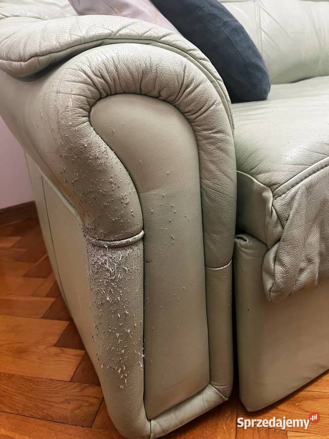 Sprzedam kanapę Kler skóra z funkcją spania śląskie Tarnowskie Góry