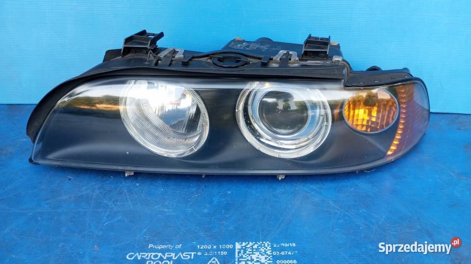 LAMPA REFLEKTOR LEWY PRZÓD EU BMW 5 E39 SOCZEWKA Nowy Tomyśl
