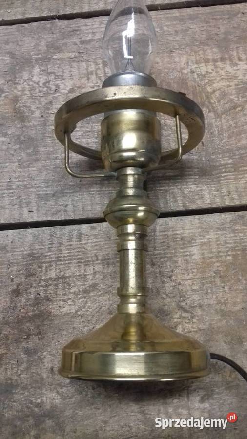 Stara lampka świecznik lampa zabytek PRL
