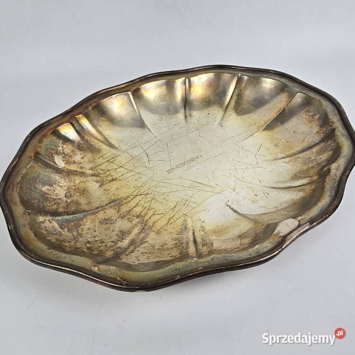 Półmisek w stylu Art Deco STAATSKASINO plater Bronisze sprzedam