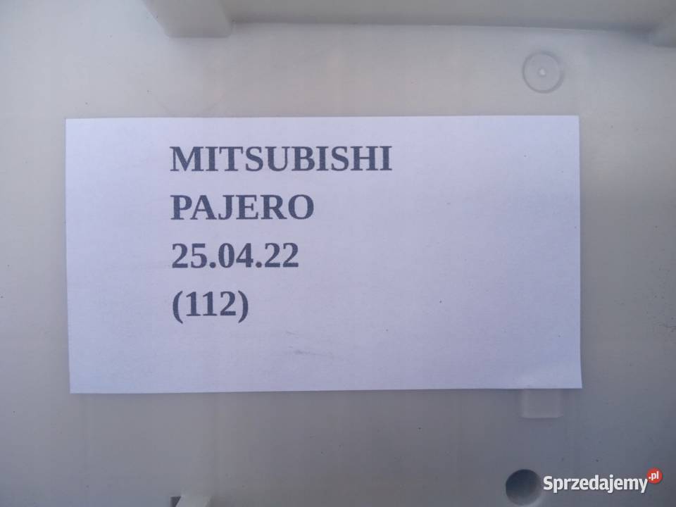 SKRZYNKA BEZPIECZNIKÓW MITSUBISHI PAJERO SPORT osobowe Nowy Tomyśl
