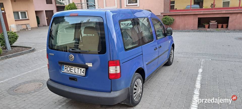 Vw caddy 19 tdi 5 osobowy klima Tarnobrzeg