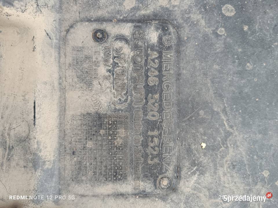 Osłona silnika Mercedes GLA