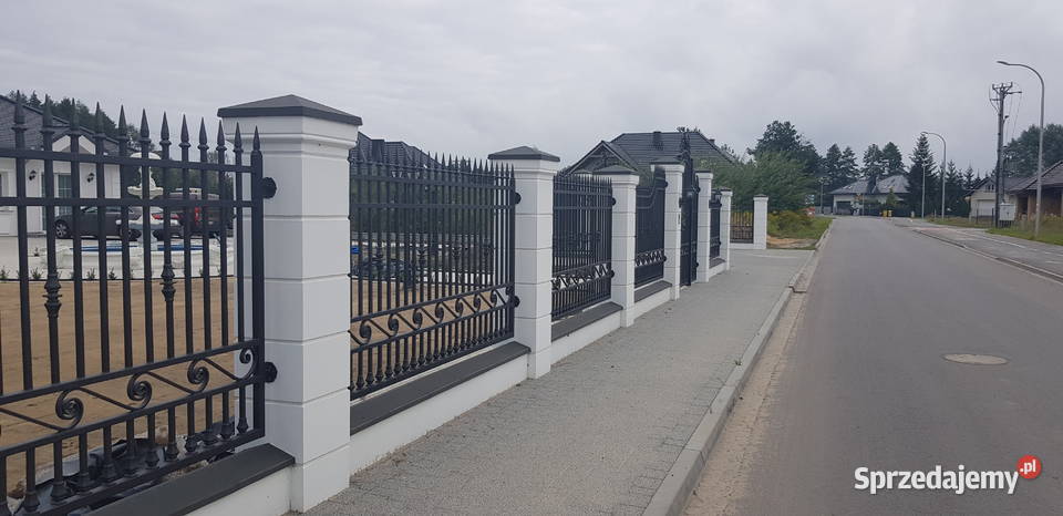 Ogrodzenia Boniowane słupki murki Stylowe Pruszków