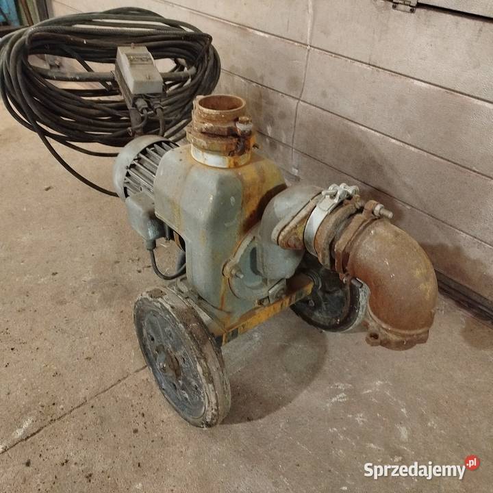 Pompa wody z silnikiem do deszczowni Pozostałe śląskie Tychy