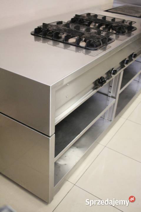 Wyspa centralna z kuchnią płyta grillowa 245 Góra