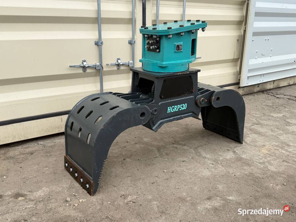 Chwytak do koparki hydrauliczny wyburzeniowy Koparki kujawsko-pomorskie Kołodziejewo sprzedam