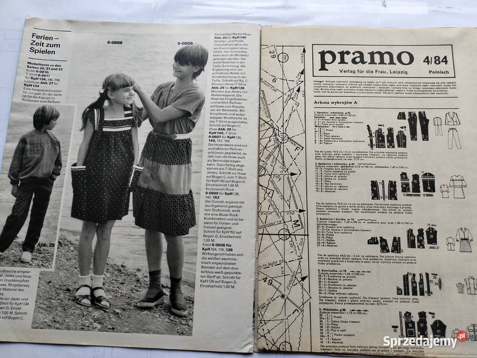 Pramo 2 3 4 z 1985r i 4 z 1984r Gdynia