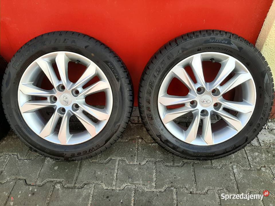 Koła felgi aluminiowe 16 5x1143 Hyundai Kia z Białobrzegi