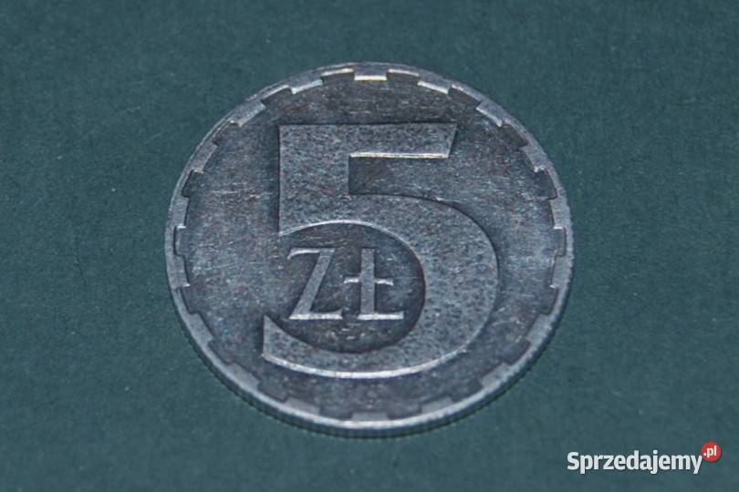 5 1989r Moneta Starocia Numizmatyka Warszawa sprzedam