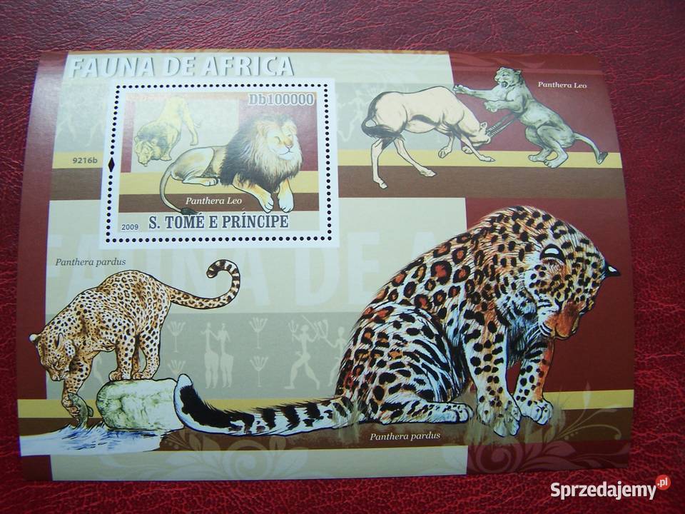 Wyspy Św Tomasza 2009 MNH Zwierzęta Fauna Dzikie