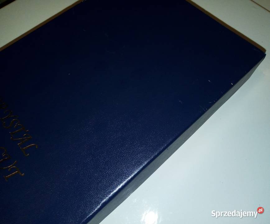 Kieliszki do wódki kryształ grawer Zawiercie 6