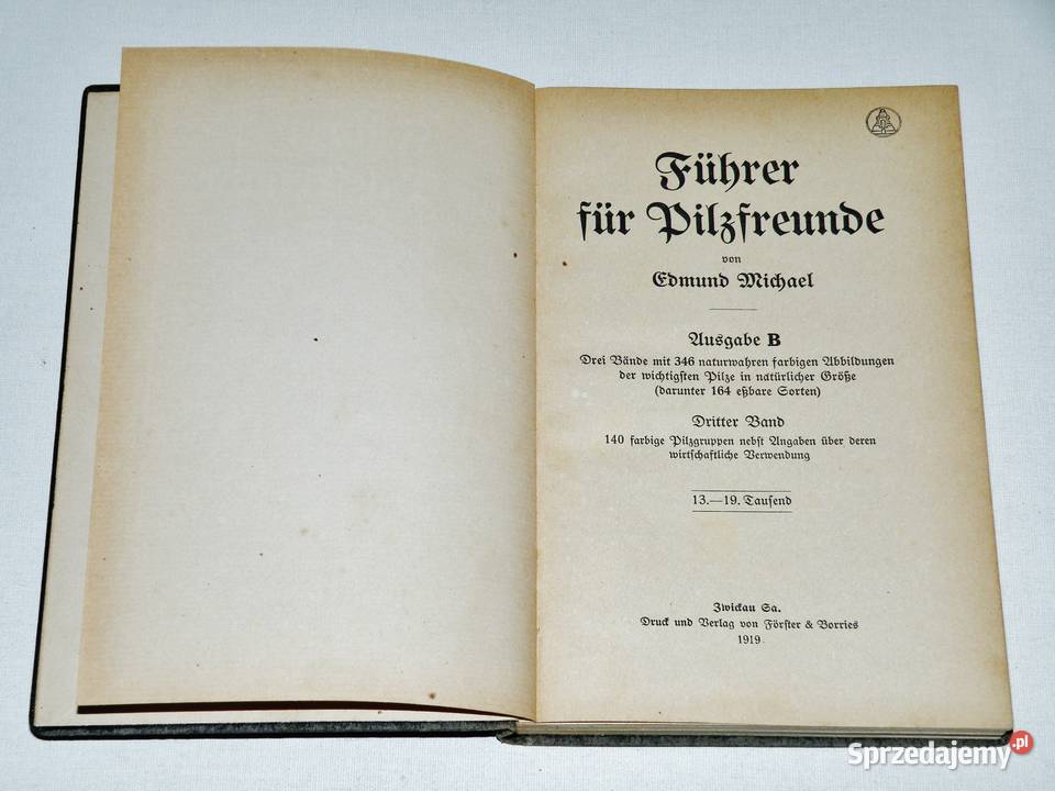 Fhrer fr Pilzfreunde E Michael Tom 3 Wyd B Bydgoszcz