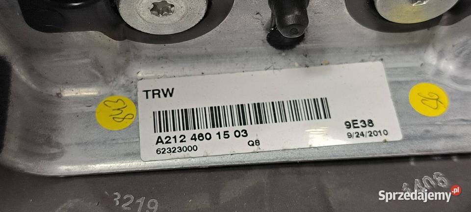 KIEROWNICA MERCDESBENZ W212 E350 A2124601503 Lipno sprzedam