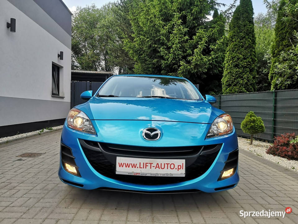 Mazda 3 16 DOHC 105 Klima Isofix Halogeny Alu kurtyny powietrzne Strzegom