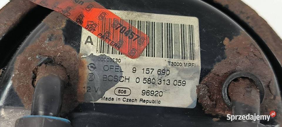 POMPKA PALIWOWA OPEL ASTRA G 9157690 kujawsko-pomorskie