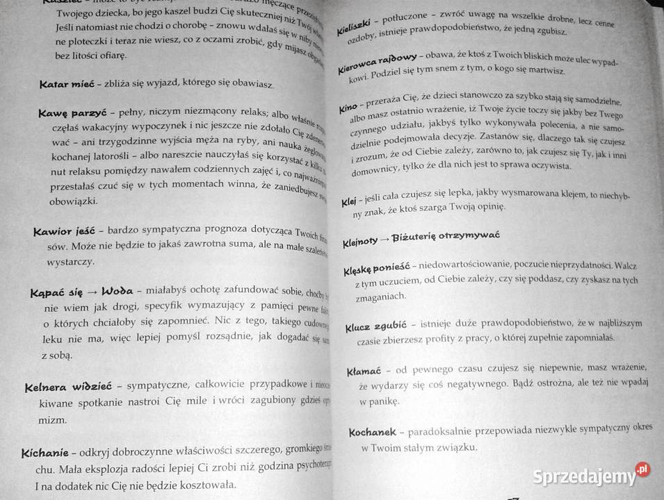 Sennik kobiet Anna Maria Krauze Rok wydania 2008 Chełm