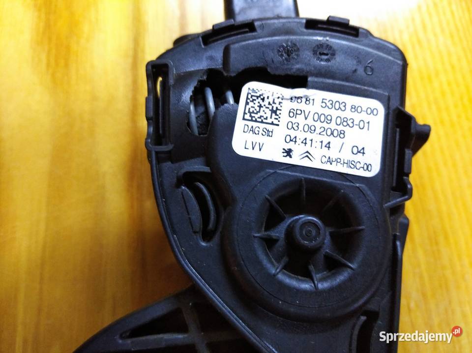 Peugeot 308 potencjometr pedał gazu Swarzędz sprzedam