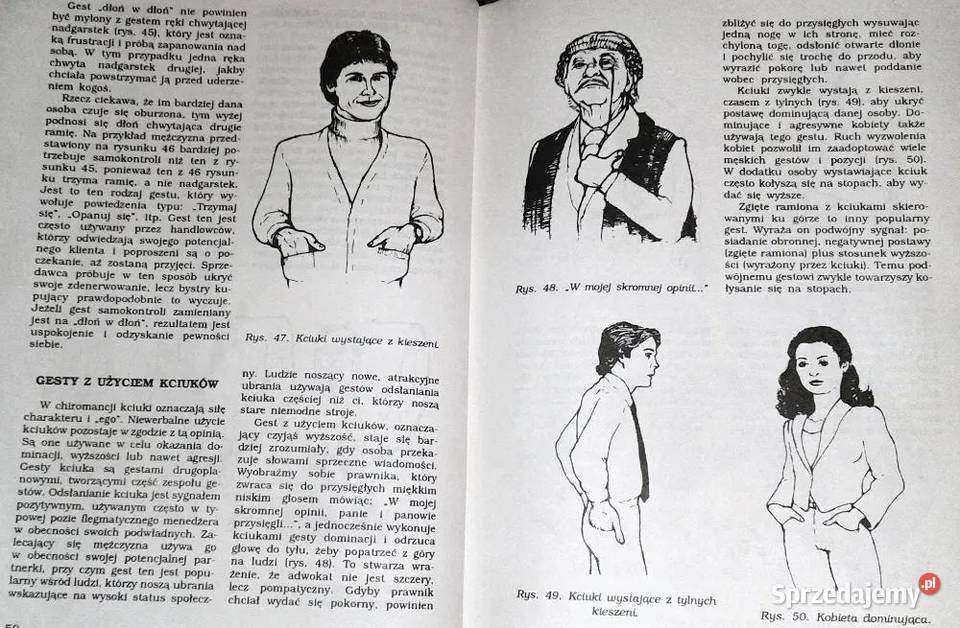Język ciała czytać myśli ludzi z ich gestów A