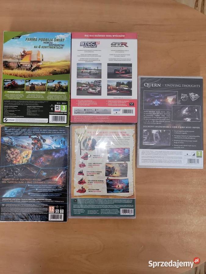 Nowe gry PC laptop folia język polski symulator Racibórz sprzedam