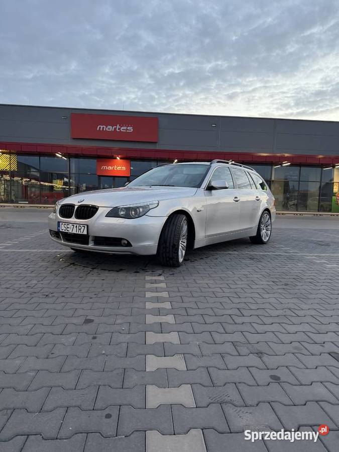 BMW E61 530xd xDrive Automat 231 19 Alu Seria 5 Wilkowo sprzedam